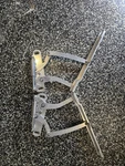 Eddie Motorsports MS149-57P 1969-72 Chevelle Hood Hinges Polished. Fixed Price $415.00.