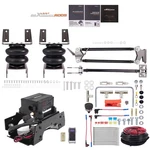 Air Spring Bags + Wireless Compressor Kit For Most Pickup Trucks W/ 3" Axle Tube. Fixed Price $310.95.