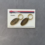 Nos Brass Chevy Key Rings Chains Fobs Accessory Bowtie Gm Truck Camaro Vette. Fixed Price $30.00.