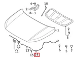 Hyundai Venue Qx Hood Latch Release-cable Assy 2019-2021-GENUINE. Fixed Price $42.79.