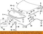 Gm Oem Hood-release Cable 23177207. Fixed Price $53.15.
