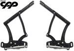 1965-67 Chevy Chevelle Eddie Motorsports MS148-55BA Billet Aluminum Hood Hinges. Fixed Price $724.00.