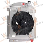 4-ROW Radiator Shroud Fan Fit 1937 1938 Chevrolet Chevy Hd Master Truck 3.5L V8. Fixed Price $359.00.