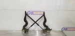 20 Gmc Sierra 1500 Hood Hinge Set Pair Gold. Fixed Price $65.00.