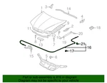 2001-2003 Acura Genuine Hood Release Cable Oem 74130-S3M-A01. Fixed Price $62.90.