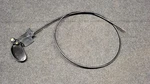 Bmw E21 Hood Release Lever With Cable 1827316. Fixed Price $55.00.