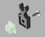 Toyota MR2 AW11 Front Hood Prop Rod Holder Clip Kit (hardware Included!). Fixed Price $7.99.