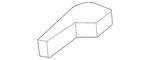 Genuine Audi Release Lever 4M0-823-661-D. Fixed Price $9.89.