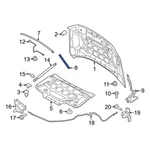 Ford Expedition 2018-2024 JL1Z16B991A Front Outer Hood Seal. Fixed Price $13.71.