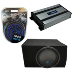 Fits 05-14 Ford Mustang Coupe Alpine S-W12D4 Single Sub Box HA-A800.1 Amp. Fixed Price $373.95.
