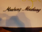 1971 Ford Mustang Front Fender Script Emblems Oem. Fixed Price $75.00.