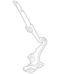 Genuine Volvo Hood Hinge 31424537. Fixed Price $130.32.