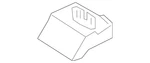 Genuine Kia Hood Stop 86450-3X000. Fixed Price $13.85.