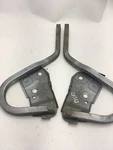 Pair Of Silver Bonnet Hinge From Mini R50 R52 R53 01-06. Fixed Price $51.44.