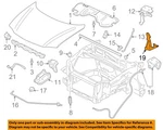Gm Oem 97-05 Montana Hood Grille Components-hinge 10404006. Fixed Price $104.35.