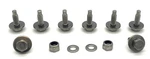 Hood Latch & Support Braces Mounting Hardware Stainless, 1964 1/2 - 1966 Mustang. Fixed Price $33.26.