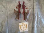 1985-1989 Toyota MR2 Front Hood Hinges Oem Left Right Pair Set AW11 4AGE. Fixed Price $49.50.