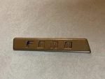 1948 - 1950 Ford Truck Left Hand Hood Side Ornament Trim Molding Stainless. Fixed Price $14.99.