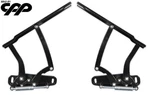 1970-81 Chevy Camaro Eddie Motorsports MS149-52BK Billet Aluminum Hood Hinges. Fixed Price $776.00.