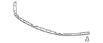 Genuine Honda Hood Seal 74146-THR-A02. Fixed Price $43.14.